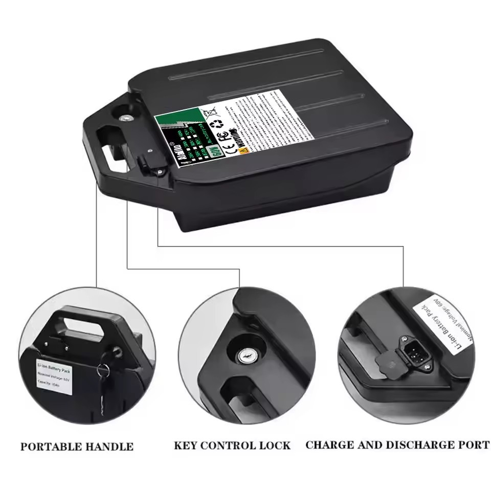 Electric vehicle lithium batte - 60V 50Ah Electric Scooter Battery ulasan dan harga