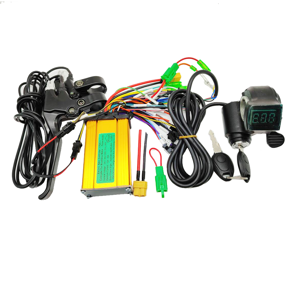 24V 36V 48V 250W-350W 10A 12A  - Kelly Kls7230S Controller ulasan dan harga